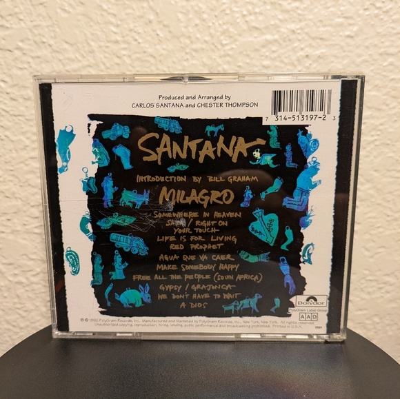 Milagro CD - Black and Blue - Picture 3 of 6